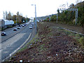 Road and rail at Port Glasgow