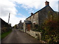 ST4128 : Cottages on Combe Lane by Roger Cornfoot