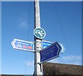 Signpost, Glenfield Road