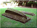 The church of St Andrew in Hingham - churchyard