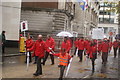 View of Royal Mail workers in the Lord Mayor