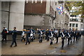 View of drummers in the Lord Mayor