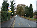 Bus stop on Tattenhall Road