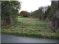 Field entrance off Burwardsley Road