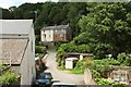 Lane past Coombe Park Cottages, Combe Pafford