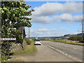 Road (A68) at the entrance to Blackburn