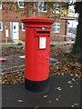 Elizabeth II postbox on Sandy Lane, Huntington