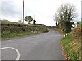 Cross roads on the Grinan Lough Road