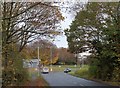 Autumn B4093 Studley Road Island at Woodrow Drive