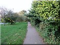 Footpath adjacent to Sea Lane