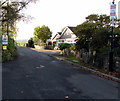 Grange Road sign and notice, St Arvans