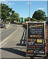 Advertising board, Dawlish Warren