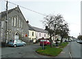 SN1942 : High Street at the Methodist Chapel, Cilgerran by Humphrey Bolton