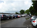 Long term parking area at Bristol Airport