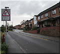 Warning sign - elderly people, The Holloway, Droitwich