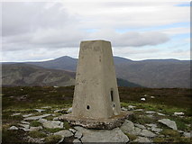 NO4378 : Triangulation Pillar, Cairn Caidloch by Scott Cormie