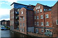 Apartments in former Albion Mill by the Worcester and Birmingham Canal