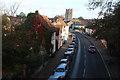 Looking towards Ballingdon Bridge from the old railway bridge