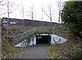 SJ8446 : Newcastle-under-Lyme: cycleway underpass under the A34 by Jonathan Hutchins