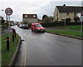 ST7076 : 20mph zone on the approach to the village school, Pucklechurch by Jaggery