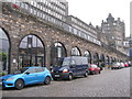 NT2673 : The Arches, East Market Street by M J Richardson