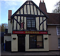 Half-timbered Chinese takeaway