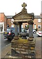 Drinking fountain near Hale Station