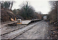 Sarn railway station February 9th 1992