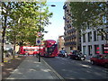 London bus on Churchway, London