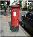 George V postbox on North End Road, London NW3