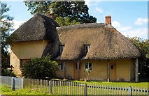 ST8082 : Turnpike Cottage, Badminton, Gloucestershire 2011 by Ray Bird