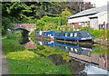 Narrowboats moored near Tettenhall Old Bridge No 61