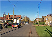 TL6855 : Kirtling Green: The Street by John Sutton
