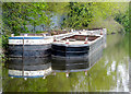 Canal maintenance boats near Coven Heath, Staffordshire