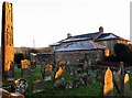 Bewcastle Cross, graveyard & exhibition centre