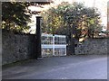 Ornamental gates on Greenpark Road, Rostrevor