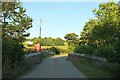 Bridge over drive to Tregothnan