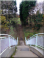 Towards Gathurst Golf Course from the M6 footbridge