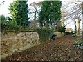 SK7018 : Garden wall to the Old Rectory by Alan Murray-Rust