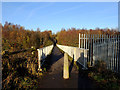 Edge Hall Road footbridge over M58 at Orrell