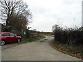 Track off Tilehurst Lane, Dorking