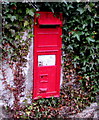 Victorian postbox in a Llanllowell wall