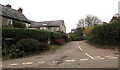 Junction in Llanllowell