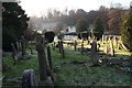 The cold earth: Uppingham cemetery on the coldest day of the winter so far