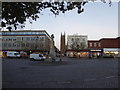 Scene in Taunton town centre