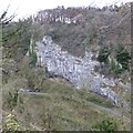 Ravenstor cliff from the Monsal Trail