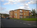 Low rise flats on Manor Road, Keyworth