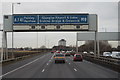 M8 westbound towards junction 27