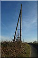 TG0723 : Electricity Pole on Kerdiston Road by Geographer