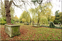 TQ0371 : St Mary, Staines - Churchyard by John Salmon